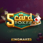 5 Card Poker on 1xbrt