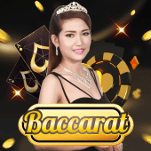 Baccarat A live casino on 1xbrt