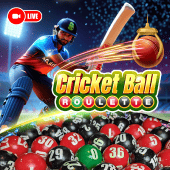 Cricket Ball Roulette on 1xbrt