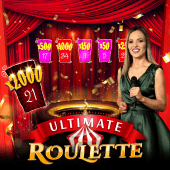 Ultimate Roulette live casino on 1xbrt